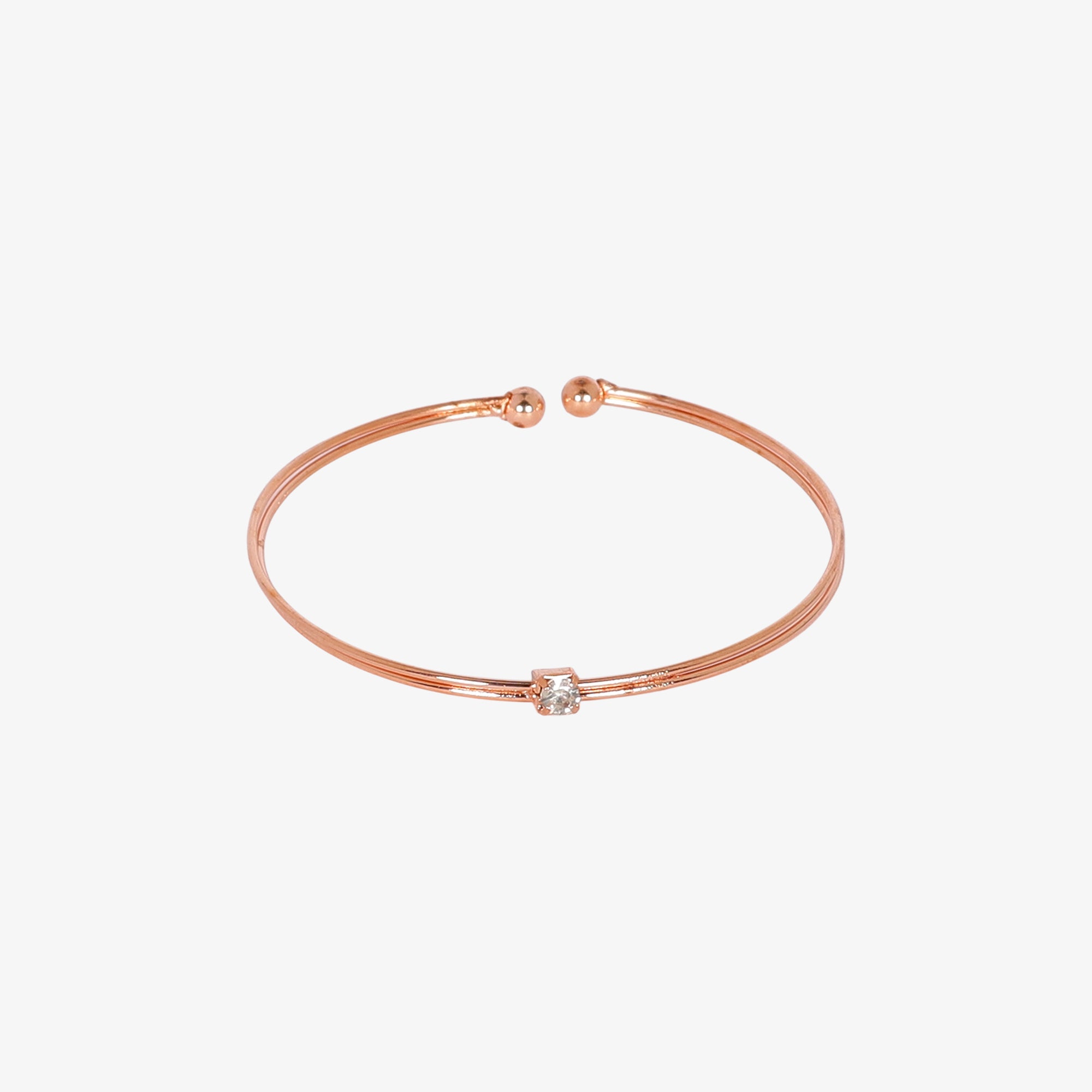 Rose Gold-Tone Jewelry Set – Butterfly Pendant with Bracelet, Ring & Earrings